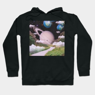 Surreal Cosmic Garden Hoodie